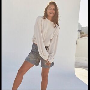 Free people beach happy pullover